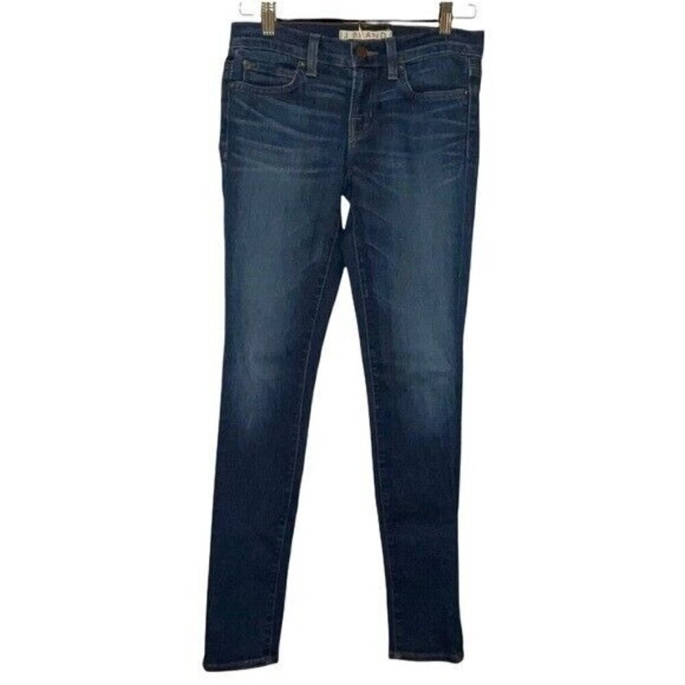 J Brand Phoebe The Skinny Stretch Low Rise Denim Jeans Women's Size 25